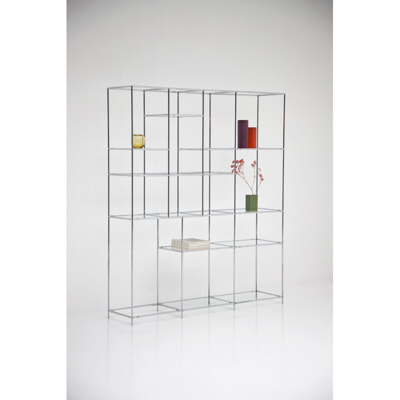 Vintage shelf chrome-plated by Poul Cadovius,1960 