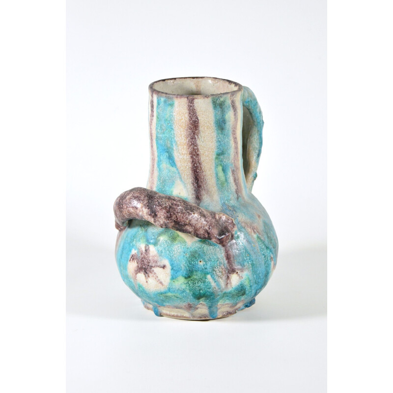 Vase vintage en céramique par Avallone Vietri,1930