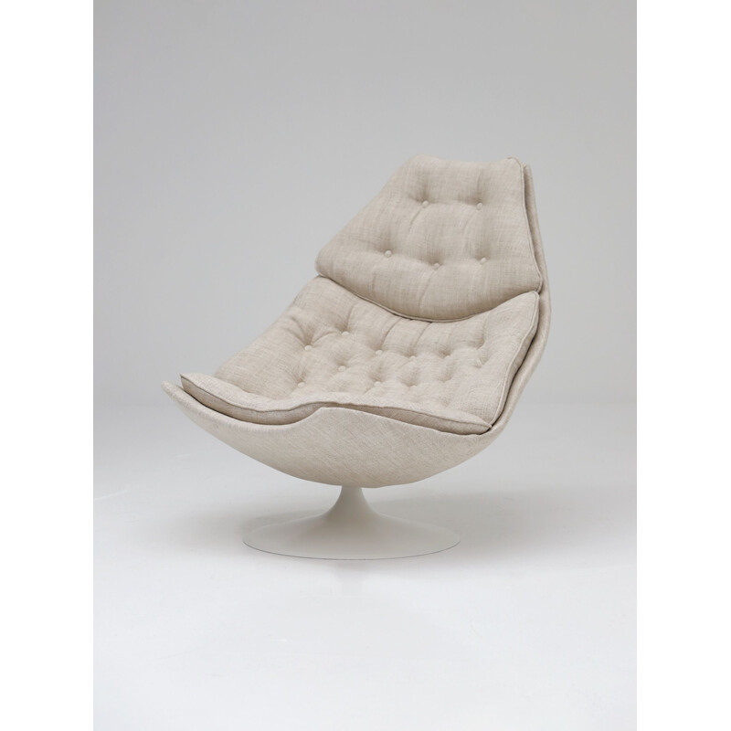 Fauteuil vintage lounge modèle F588 par Geoffrey Harcourt pour Artifort,1960