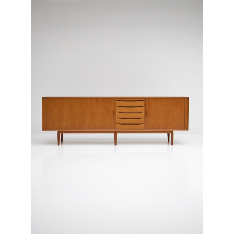 Long danish vintage sideboard by Arne Vodder,1960