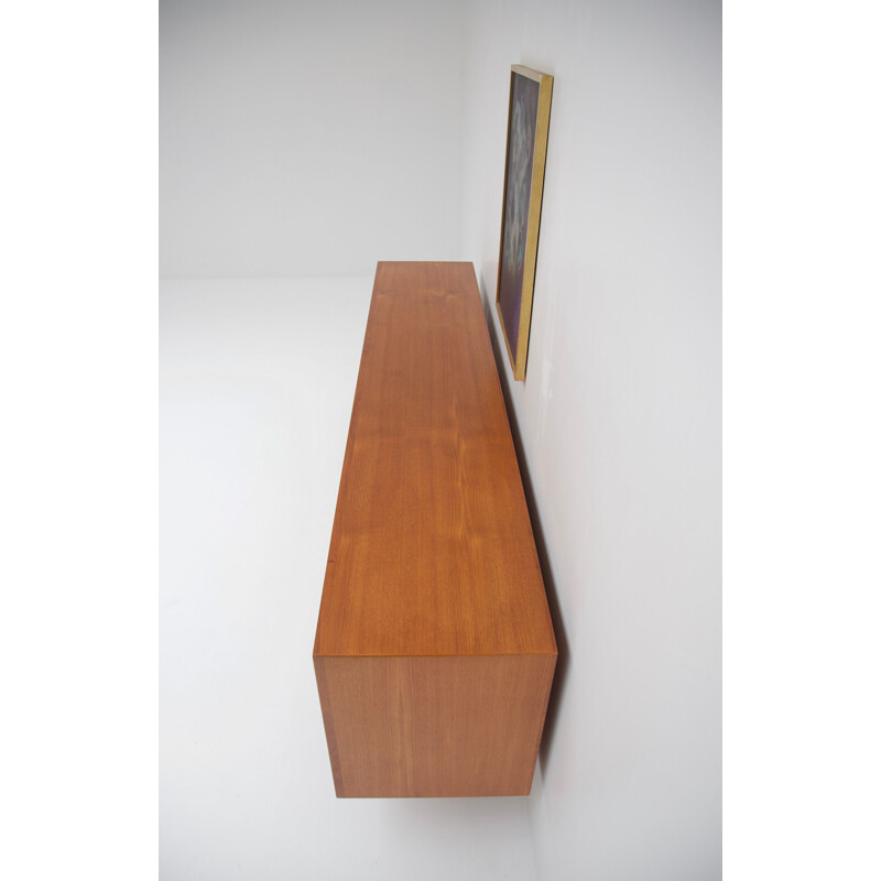 Long danish vintage sideboard by Arne Vodder,1960