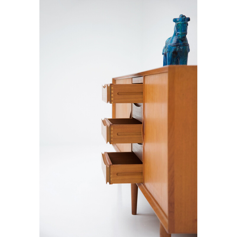 Longue enfilade vintage danoise par Arne Vodder, 1960