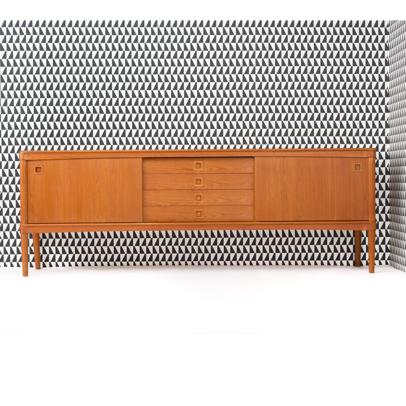 Vintage Sideboard in Teak, by H.W. Klein for Bramin, Danish, 1960s