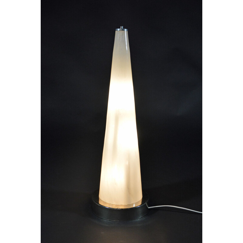 Vintage Floor Lamp Conical in Murano Glass, Italian 