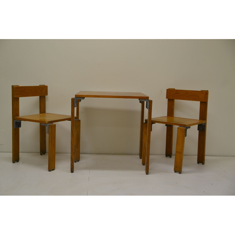 Vintage dining set by Georges Candilis & Anja Blomstedt