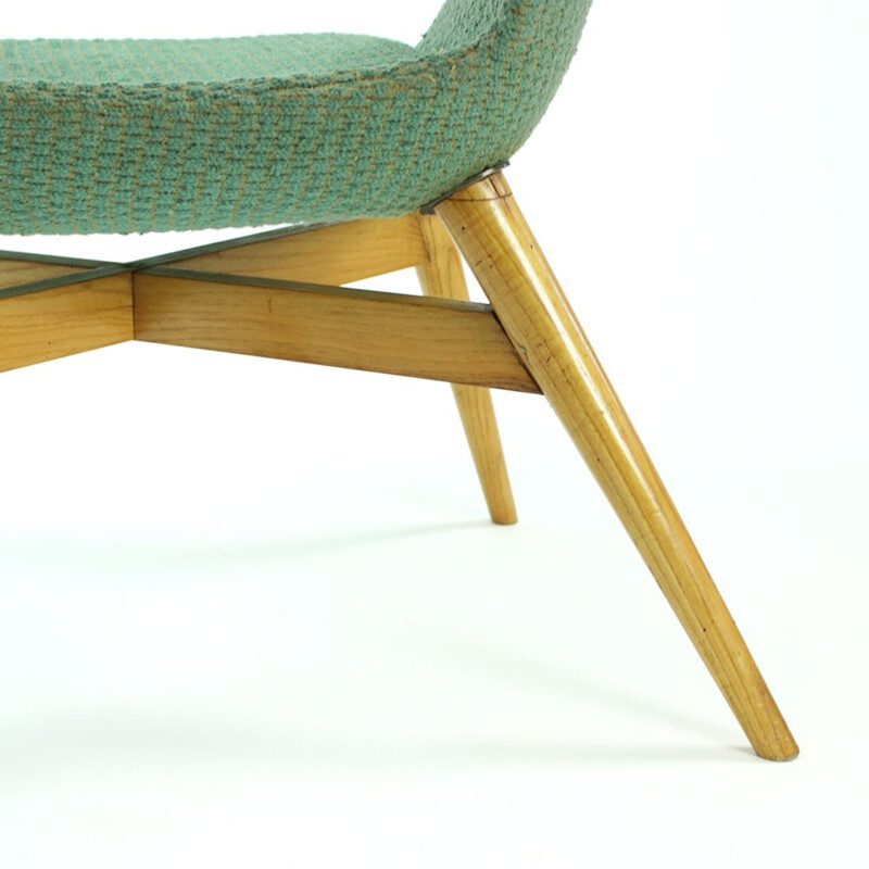 Vintage shell chair by Frantisek Jirak