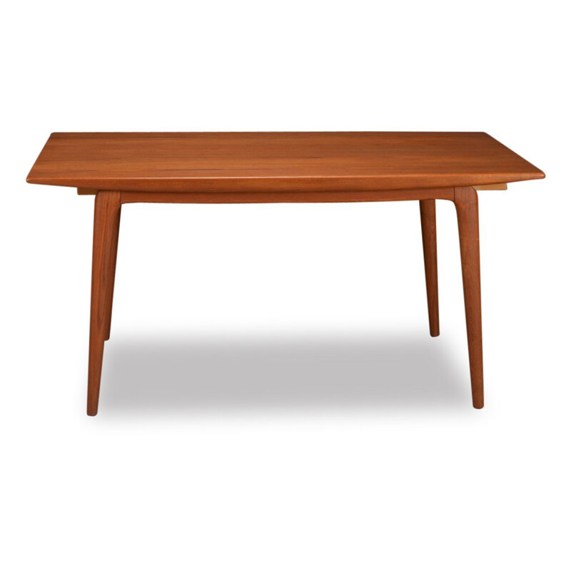 Vintage 371 teak dining table by Alfred Christensen