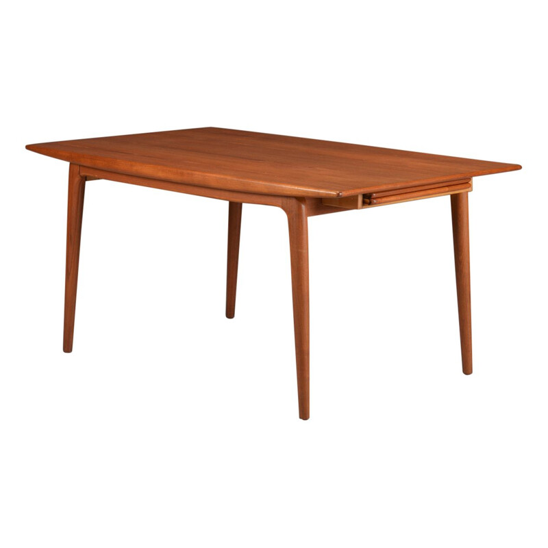 Vintage 371 teak dining table by Alfred Christensen