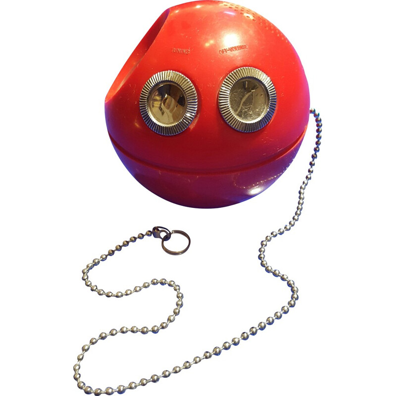 Red ball radio Paca-Man - 1970s