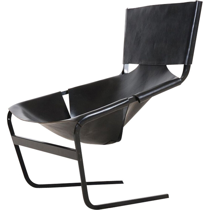 Vintage armchair F444 by Pierre PAULIN - 1970