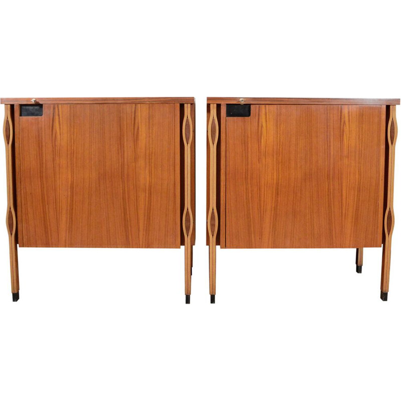 2 armoires vintage Taormina par Luisa & Ico Parisi pour MIM, 1958