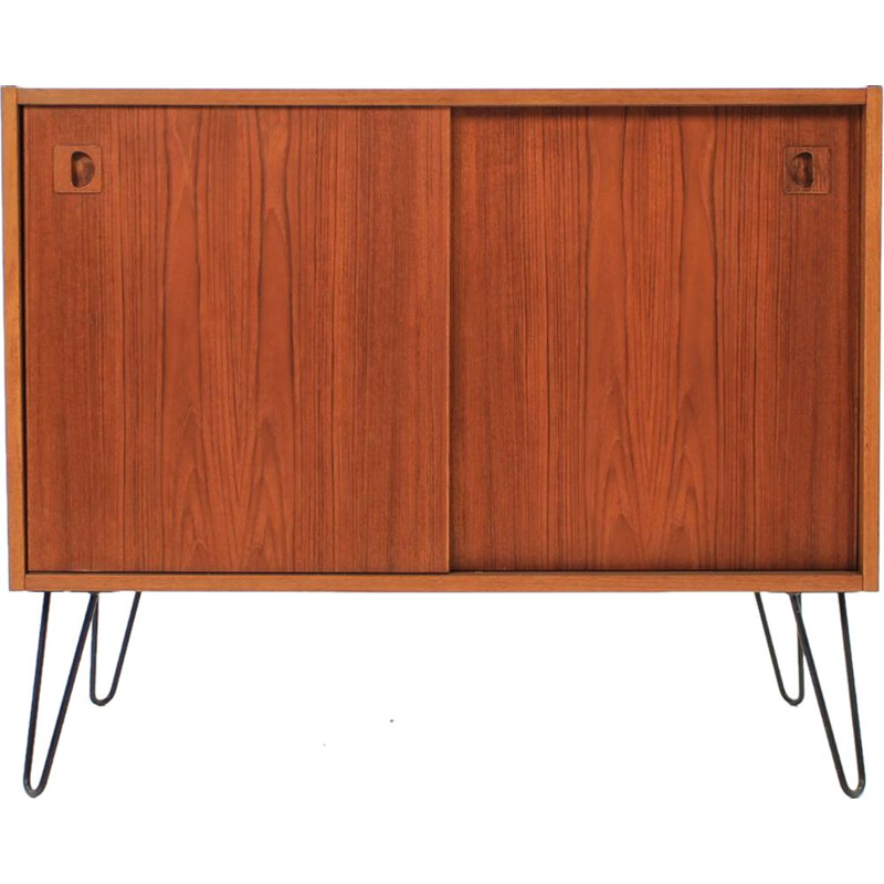 Vintage upcycled teak danish cabinet from the 60s