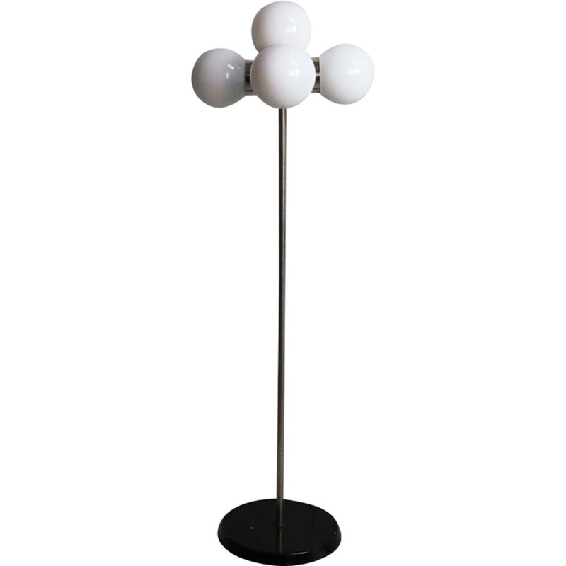 Vintage 5 globes floor lamp from the 70s