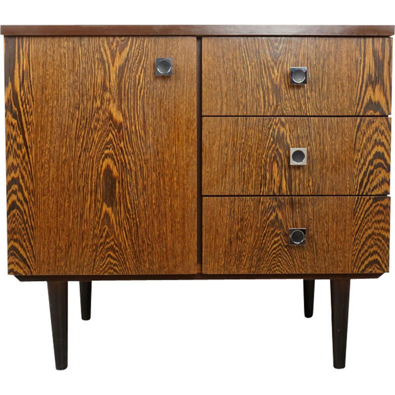 Vintage chest of drawers in Wenge 50-60s