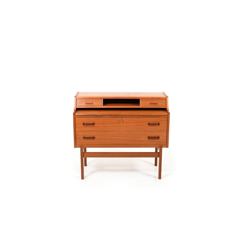 Vintage Arne Wahl Iversen writing cabinet in teak