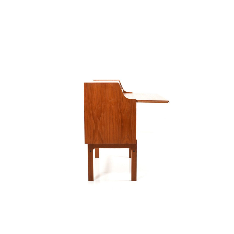 Vintage Arne Wahl Iversen writing cabinet in teak