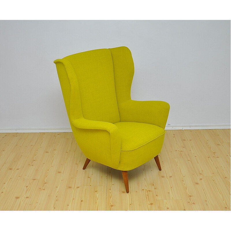 Vintage wingback chair