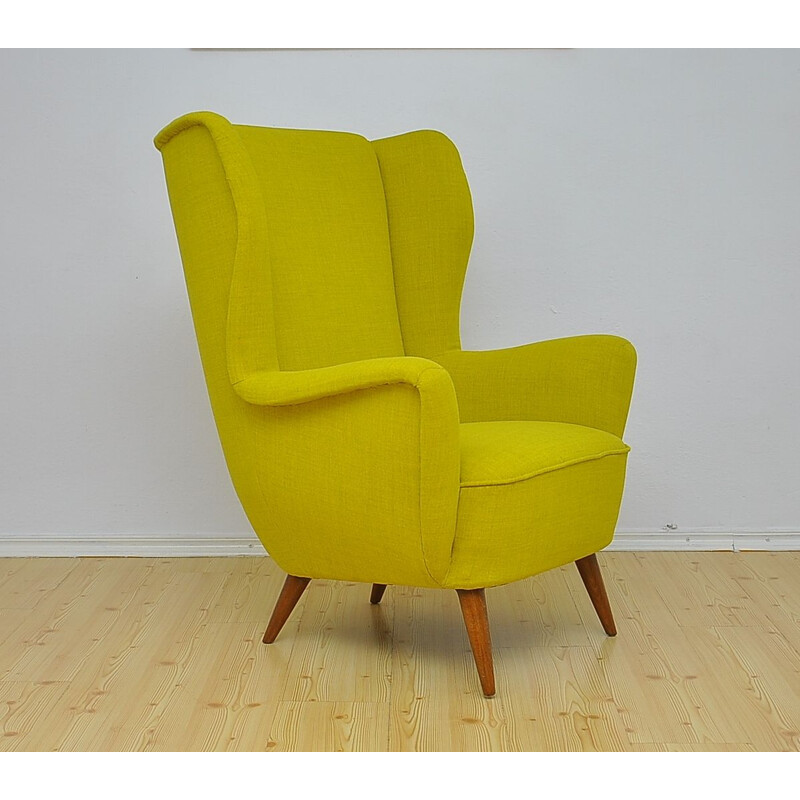 Vintage wingback chair