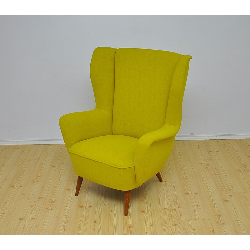 Vintage wingback chair