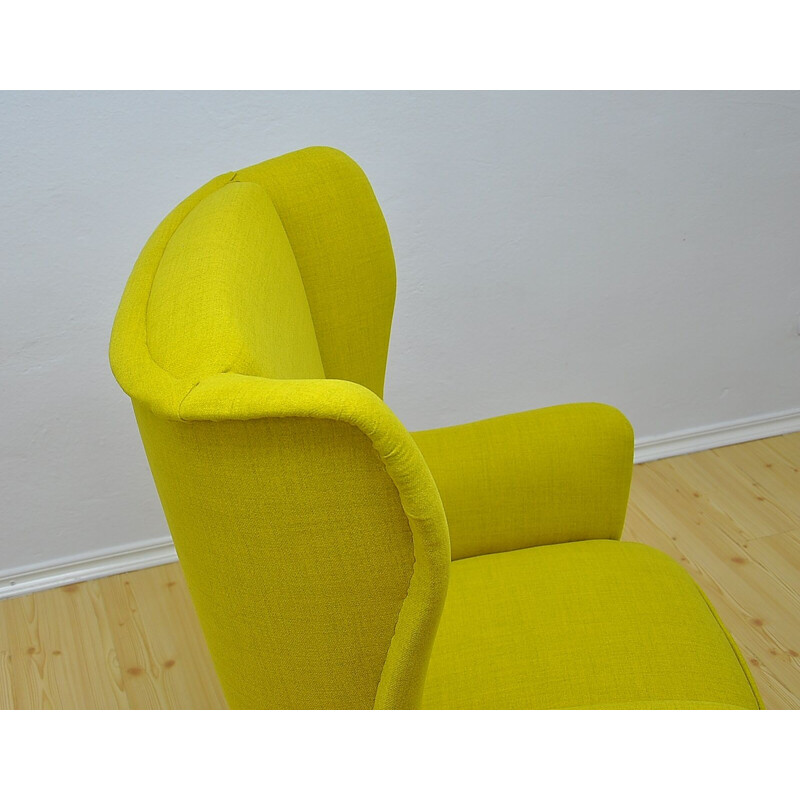 Vintage wingback chair