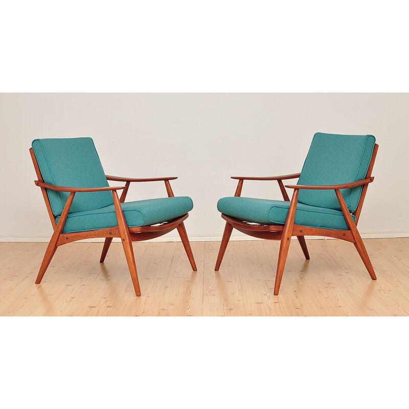 Set of 2 vintage Armchairs 1960s