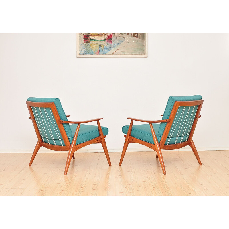 Set of 2 vintage Armchairs 1960s