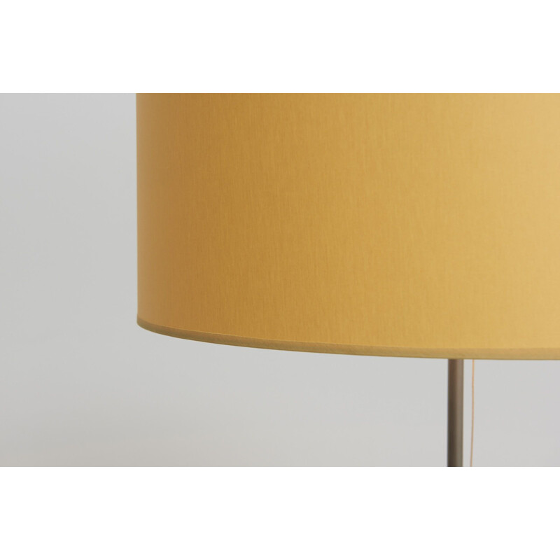 Lampadaire vintage jaune,1960