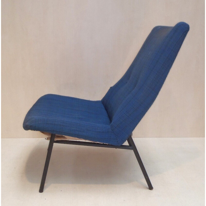 Pair of low chairs SK660, Pierre GUARICHE - 1950s 