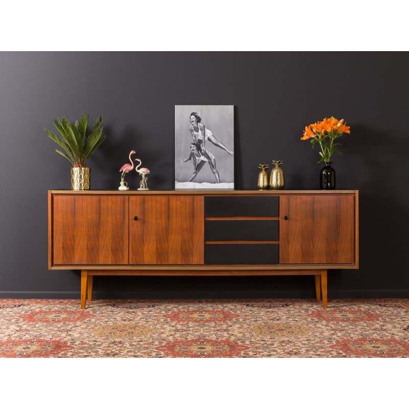 Vintage sideboard in walnut and formica