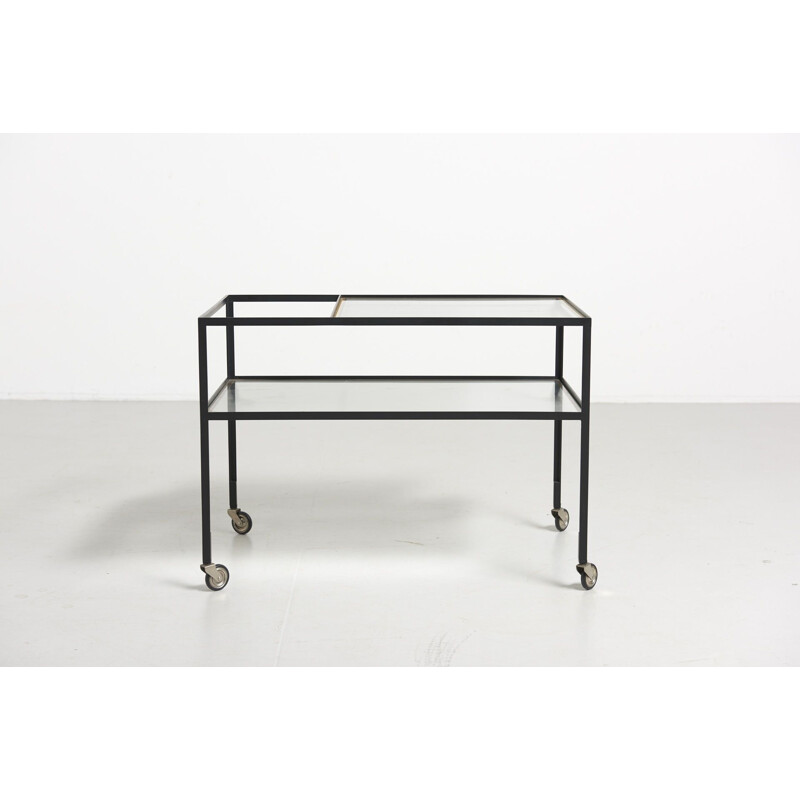 Vintage service trolley by Herbert Hirche