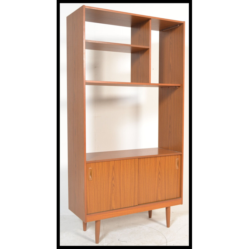 Vintage danish bookcase in formica 1970