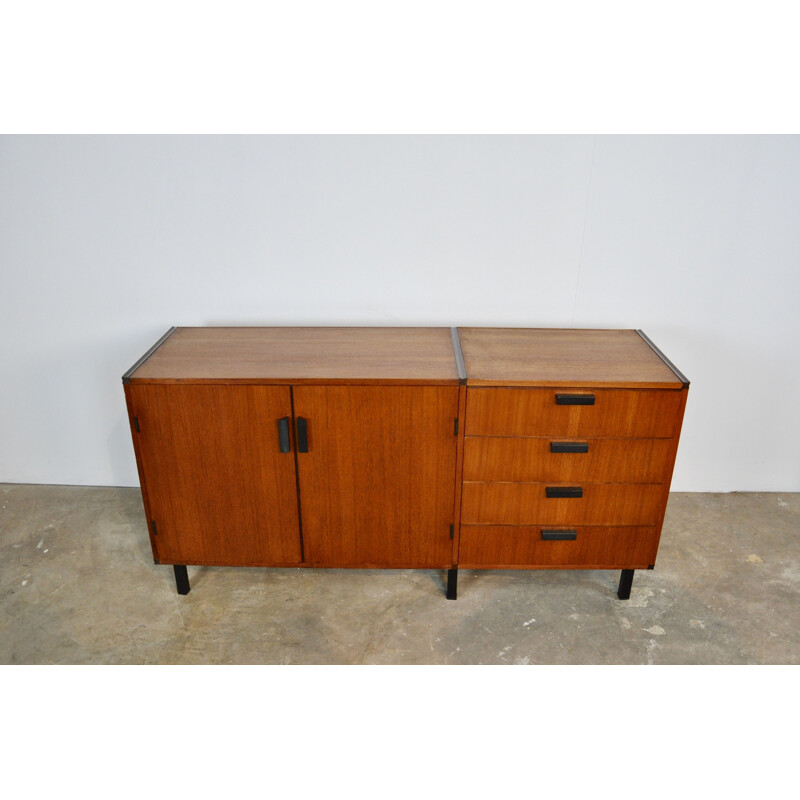 Vintage dutch sideboard in teak 1970