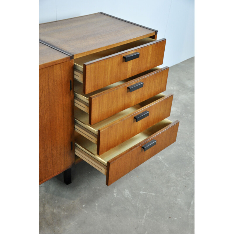 Vintage dutch sideboard in teak 1970