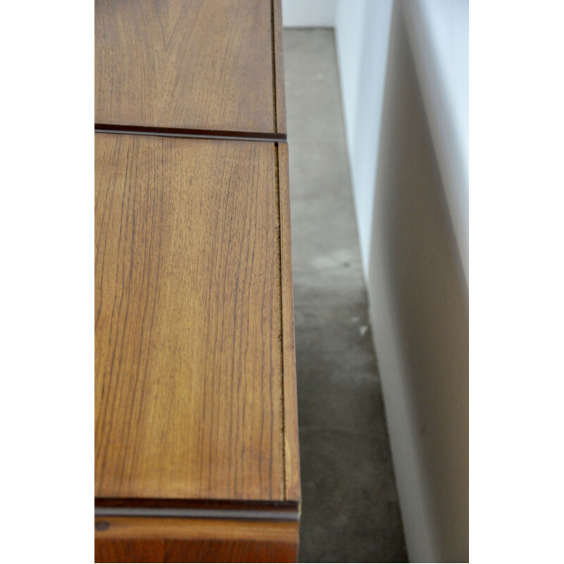 Vintage dutch sideboard in teak 1970