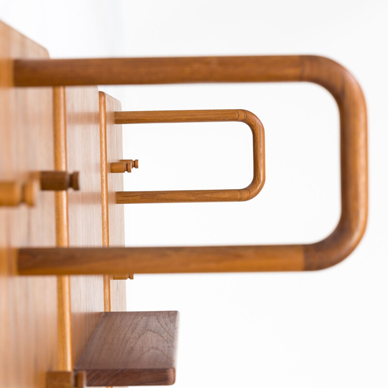 Vintage coat rack Aksel Kjersgaard for Vildbjerg Møbelfabrik ApS & Bangholm 1960s