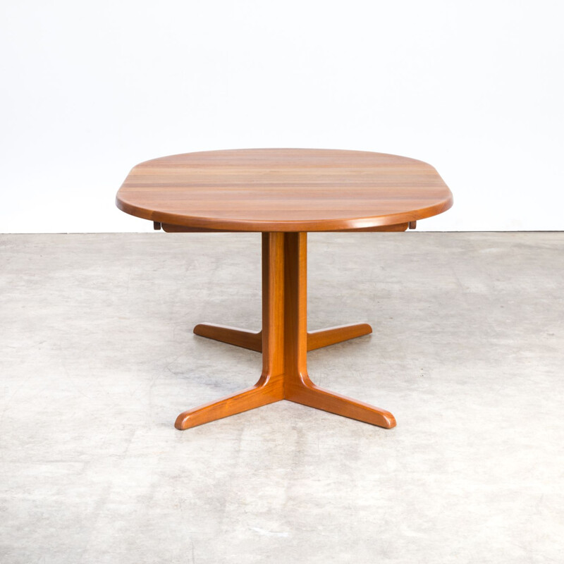 Vintage dining table, extendable, Niels Bach, 1960s 