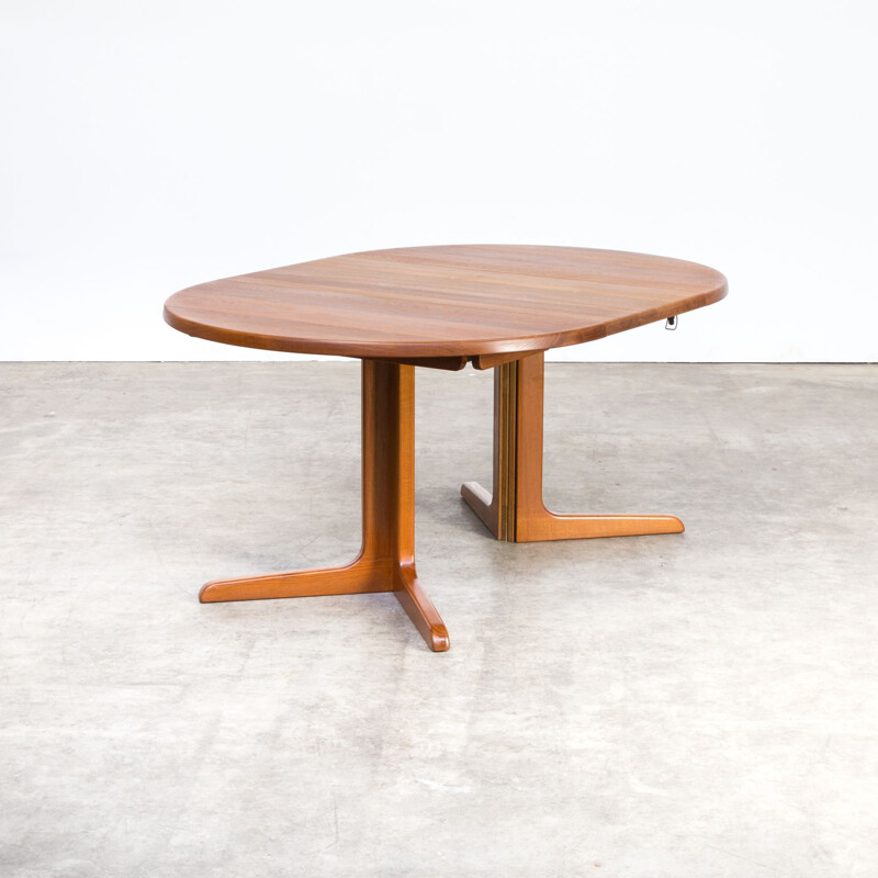 Vintage dining table, extendable, Niels Bach, 1960s 