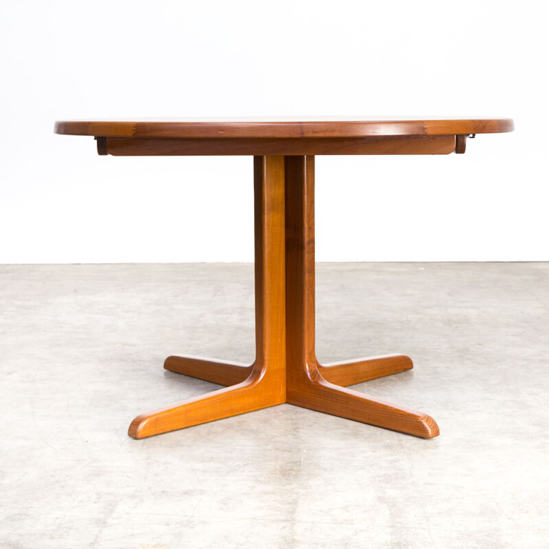 Vintage dining table, extendable, Niels Bach, 1960s 