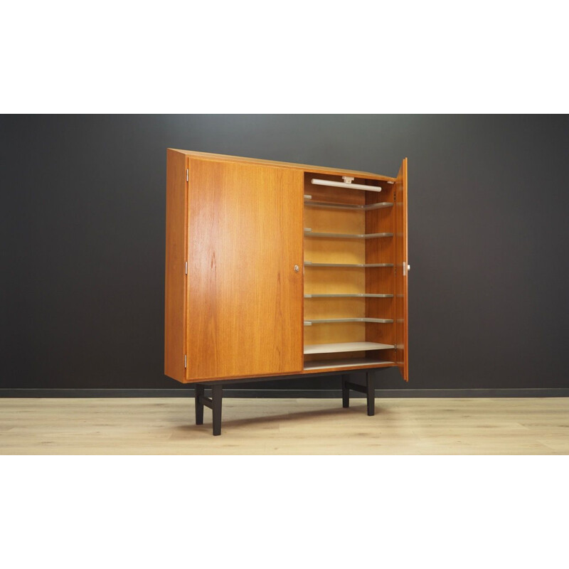 Armoire vintage en teck, danois, 1960 70s