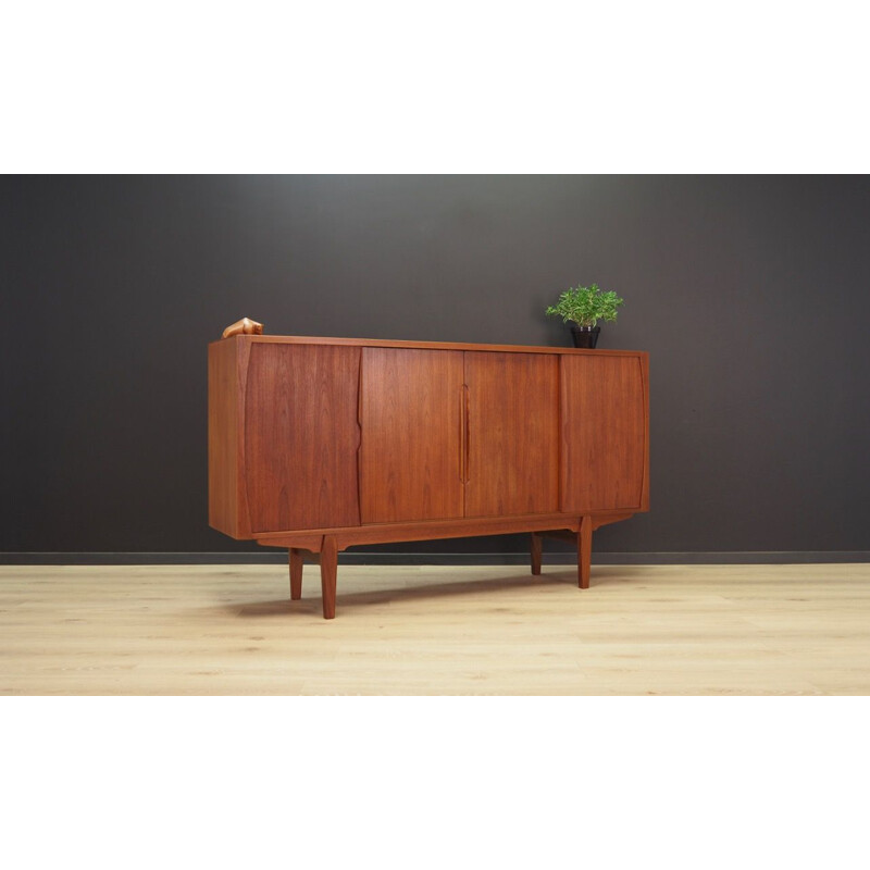 Buffet vintage en teck, danois, années 1960