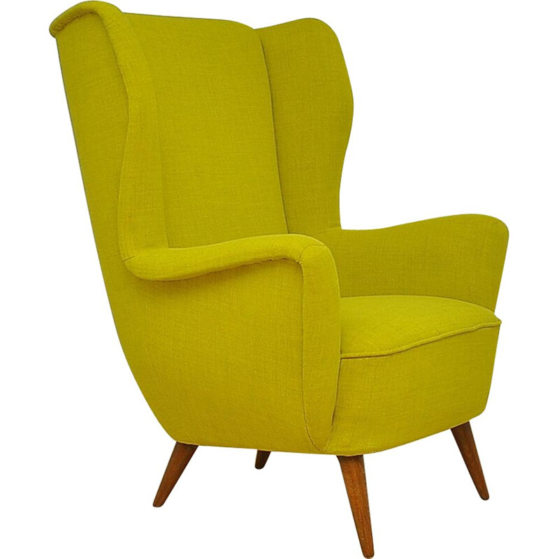 Vintage wingback chair