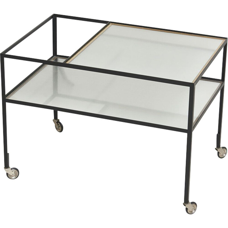 Vintage service trolley by Herbert Hirche