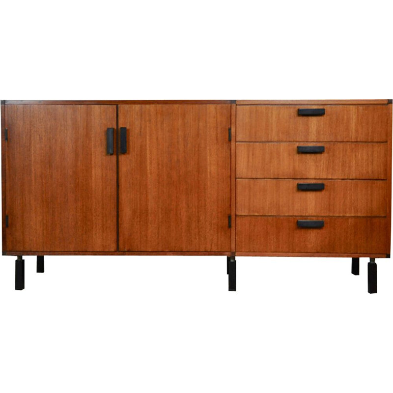 Vintage dutch sideboard in teak 1970