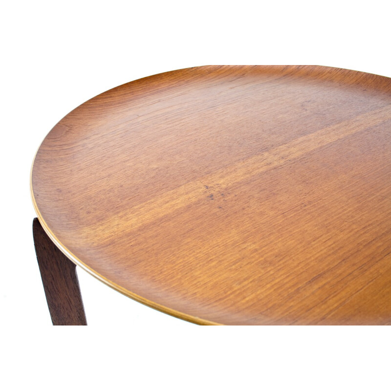 Teak tray top table, ENGOLM & WILLUMSEN - 1957