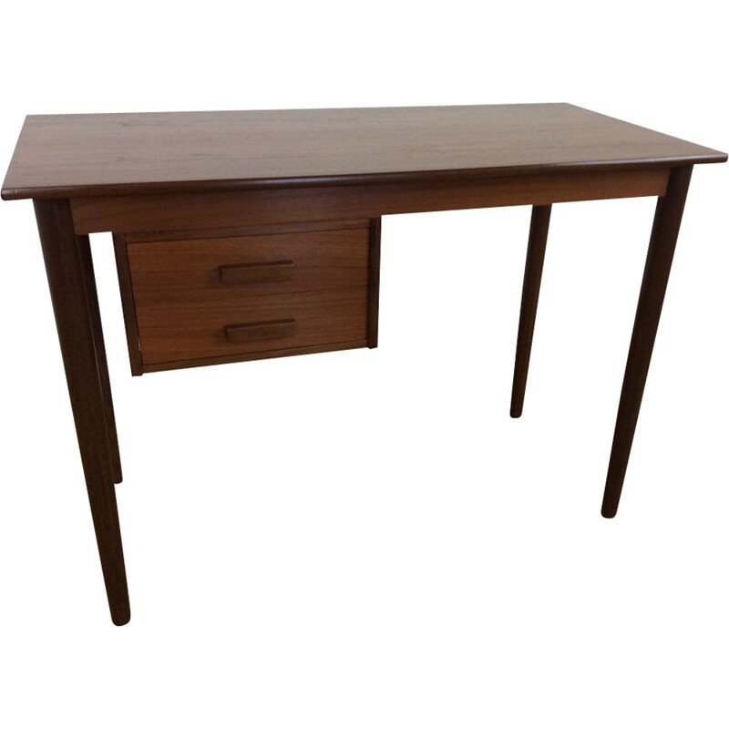 Vintage desk in teak by VI-MA Mobler, Danish, circa 1960