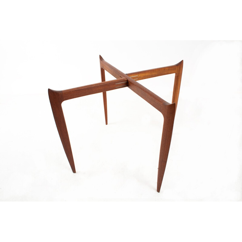 Teak tray top table, ENGOLM & WILLUMSEN - 1957
