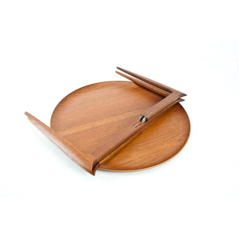 Teak tray top table, ENGOLM & WILLUMSEN - 1957