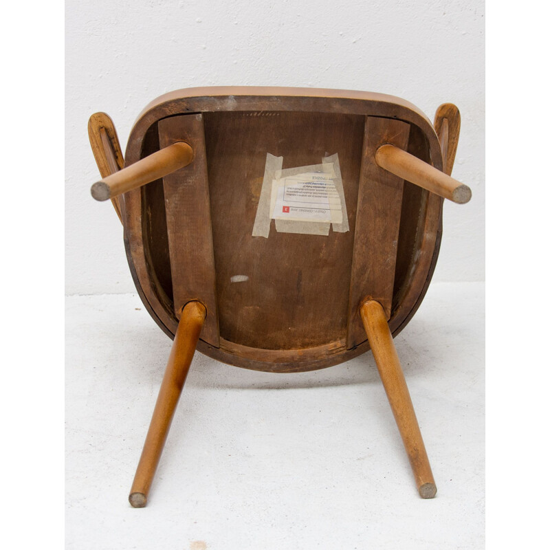 Vintage armchair by Oswald Haerdtl in plywood 1960