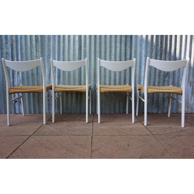 Set of 4 dining chairs by Peder Kristensen