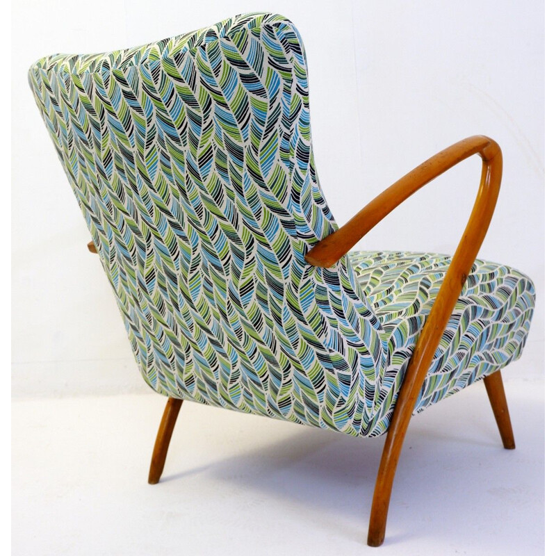 Paire de fauteuils vintage par Guglielmo Ulrich